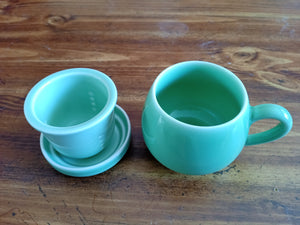 Mug with tea filter
